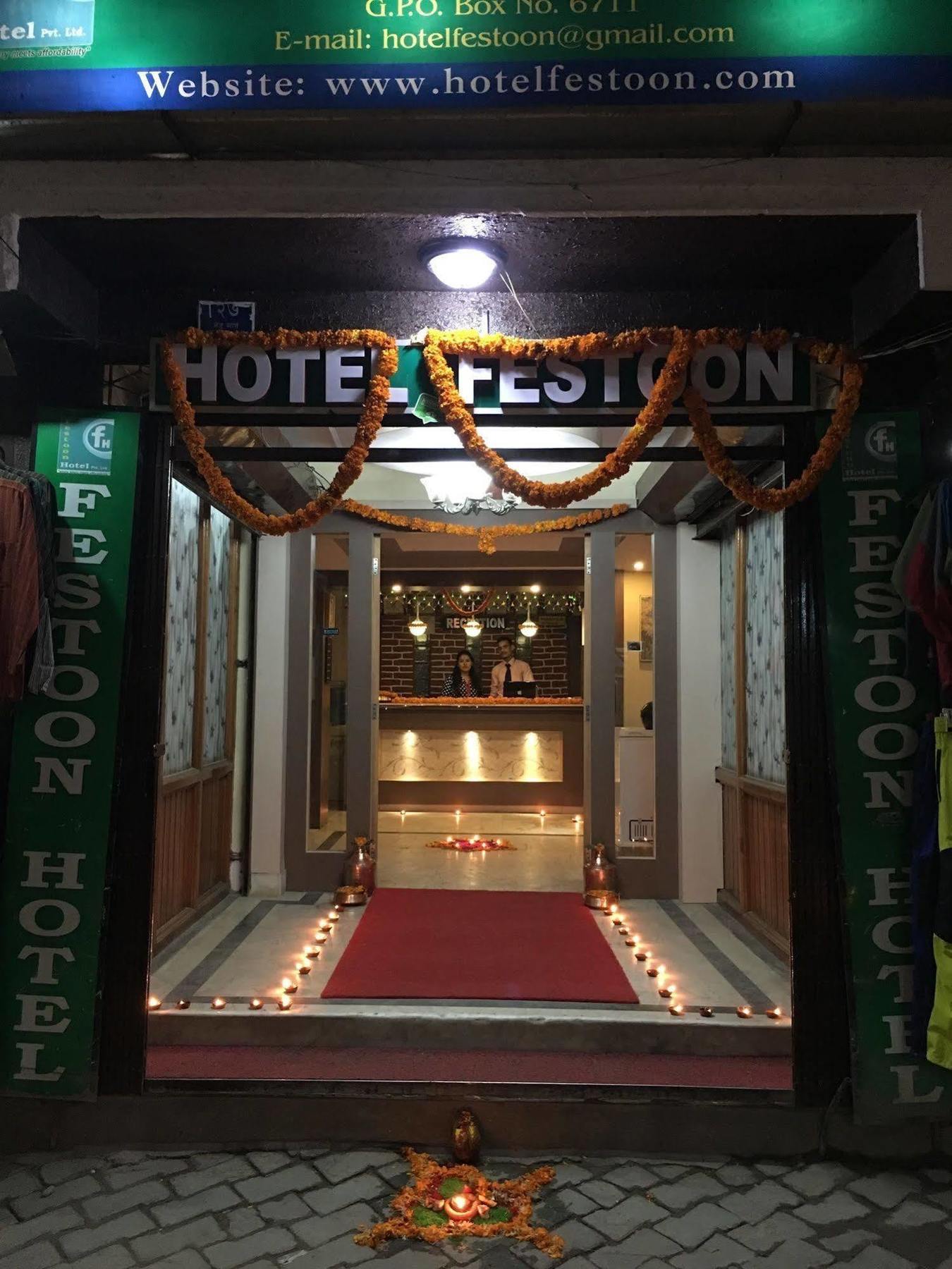 Festoon Hotel Катманду Экстерьер фото